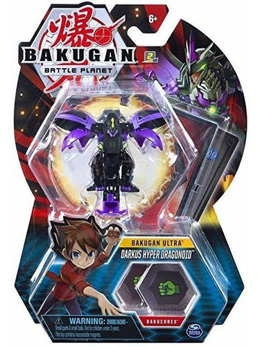 Bakugan Ultra - Darkus Hyper Dragonoid - 3 Pulgadas Tall Cri