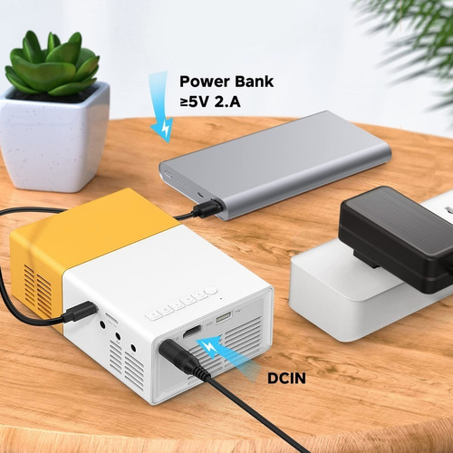 Mini Proyector Con Proyector Hdmi 4k