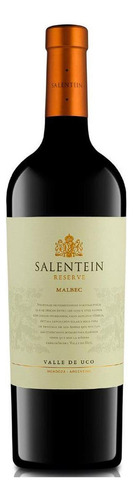 Caja De 6 Vino Tinto Salentein Malbec 750 Ml