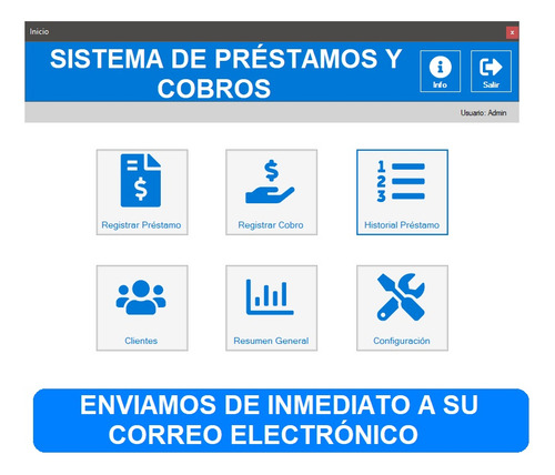 Sistema Software Programa Gestión De Prestamos Y Deudas