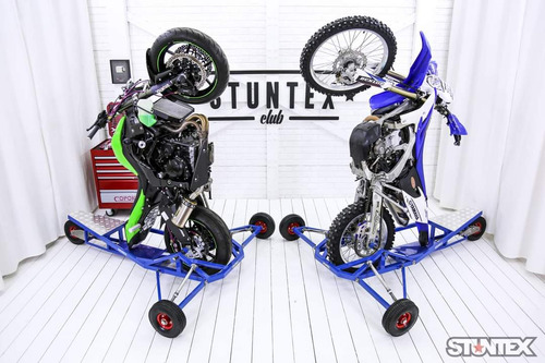 Máquina De Grau Wheeling, Suporte Manobras Motocicleta
