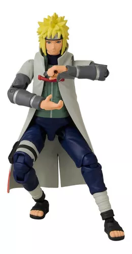 Minato Quarto Hokage Boneco Naruto Shippuden Articulado em