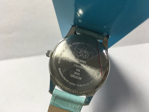 Reloj De Pulso Pitufina Pitufos Edición Especial 50 Aniversa