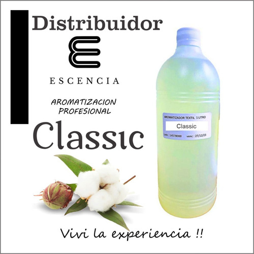 Perfumador Textil  Classic Distribuidor Escencia