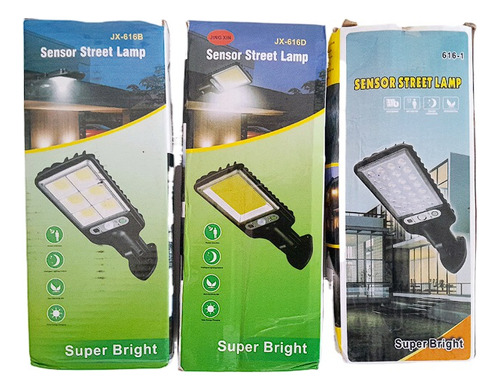 Foco Solar Led Con Control Remoto