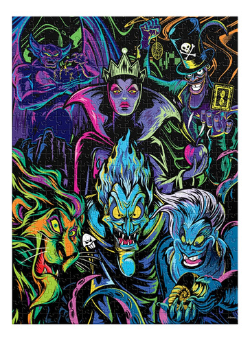 Rompecabezas Villains 500 Piezas Edicion Limitada