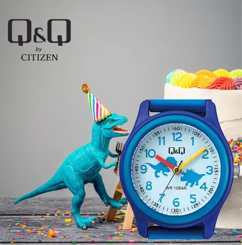 Reloj Ni o Q q Dinosaurio Contra Agua Manecillas N meros Cuotas