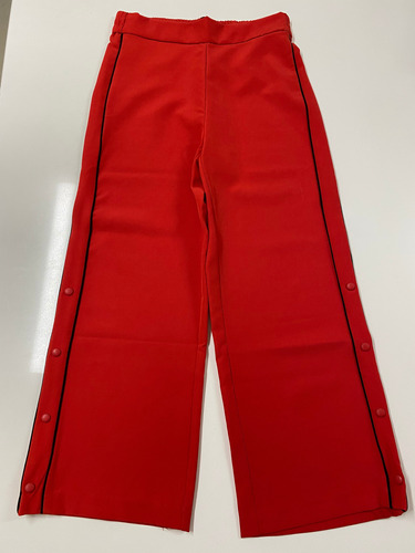 Pantalón Piece Of Cake De Mujer Talle S Rojo Casi Nuevo