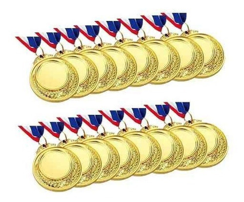 15 Medalla Deportivas 65 Mm - Envío Gratis
