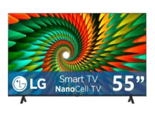 Pantalla LG 55 Pulgadas 55nano755sra Nanocell Thinq Ai Smart