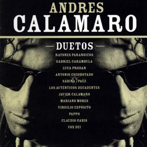 Andrés Calamaro Duetos Cd Nuevo Original Luca Prodan