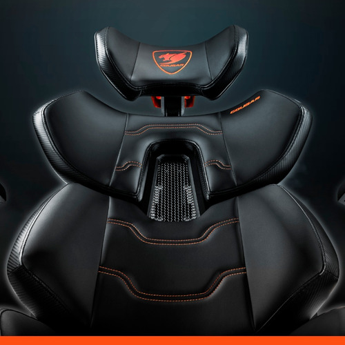Imagen 8 de 10 de Silla De Escritorio Gamer Cougar Terminator Ergonómica Negra