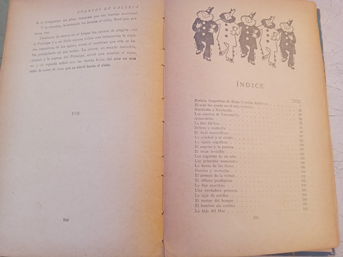 Libro Antiguo Cuentos De Endersen Editorial Calleja 1 Serie (Usado)