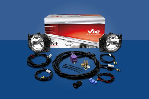Kit De Faros Auxiliares Vic Fiat Strada 2009-2020