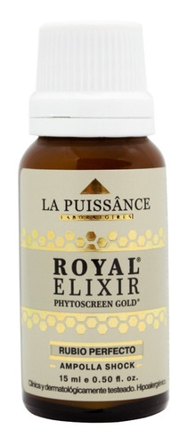 La Puissance Royal Elixir Ampolla Shock Rubio Pelo 15ml 3c