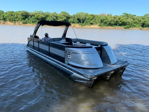 Imagem 6 de 15 de Lancha Pontoom Solara 300 - Zero - Ñ Fishing Triton Sessa