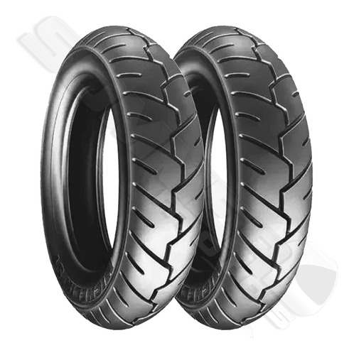 Par Pneu Burgman 125 2005 A 2010 350-10 + 350-10 S1 Michelin