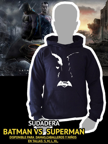 Sudadera Batman Vs Superman