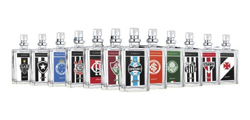 Imagem 3 de 3 de Colonia Masculina Jequiti Time Santos, 25ml Dia Dos Pais