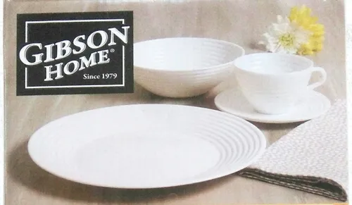 Vajilla gibson blanca new arrivals
