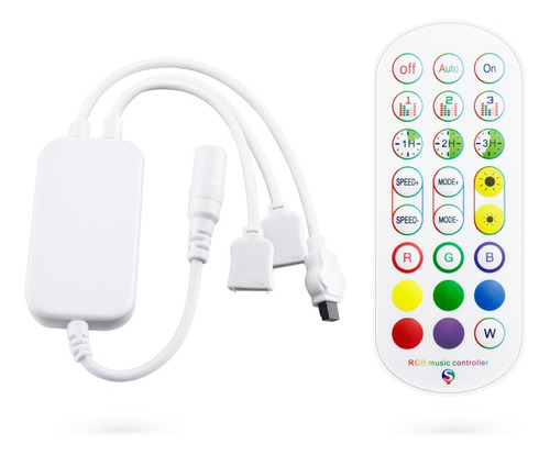 Controladora Wifi + Control Para Tira Led Tuya Smart