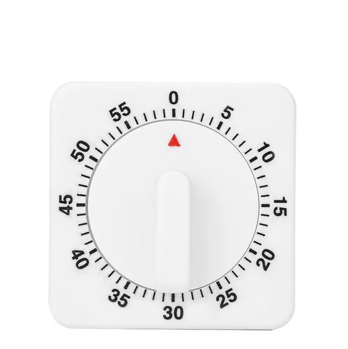 Cronômetro mecânico de 60 minutos para cozinha com rotação de 360 graus em  forma de tomate