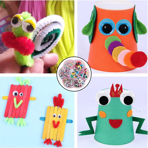 5 Olhos De Segurança Mistos Com Estojo De 400pcs.