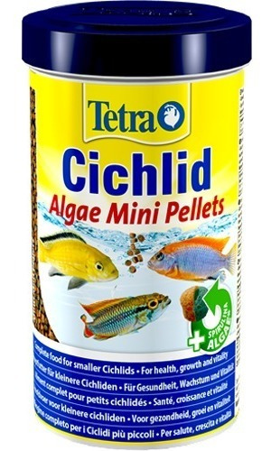 Imagen 1 de 1 de Alimento Tetra Cichlid Algae Mini Pellets 170g - Africanos