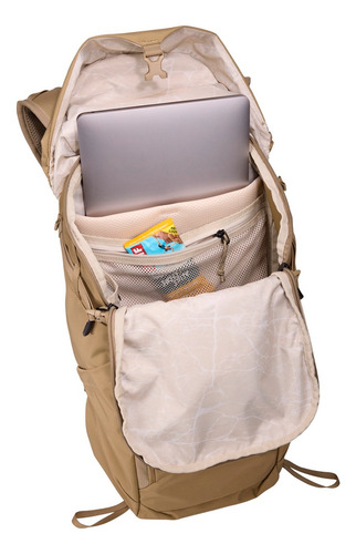 Mochila Trekking Thule Alltrail 25l Bege Com Capa De Chuva