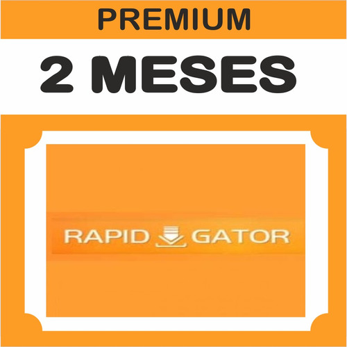 Cuenta Premium Rapidgator X 60 Dias - 2 Meses Garantizada!