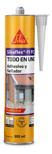 Sikaflex 11fc Sellante Y Adhesivo Poliuretano Colores 300ml Color Café