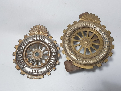 Imagen 7 de 9 de Antiguas Insignias Automóvil Club Argentino X 6 Mag 58104