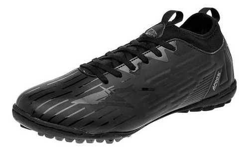 Tenis Soccer Apoort Tc01 Color Negro Para Hombre Tx6