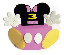Comprar Adorno Para Torta Minnie Mouse Personalizado - Impresion 3d