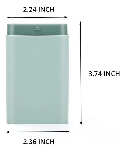 Caja Rectangular De 2 Piezas Para Medicamentos, Caja De Alma