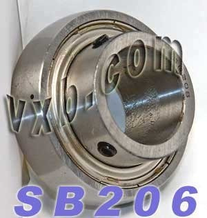Sb206 Rodamiento Orificio 30 Mm Insertar Montado Vxb Marca