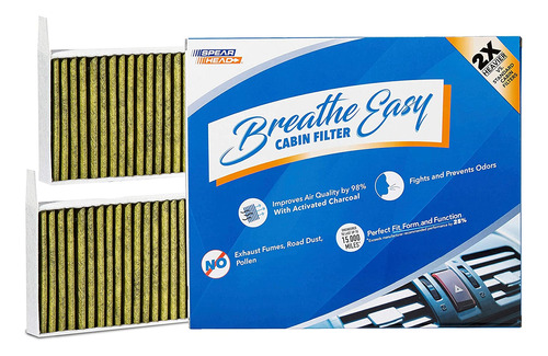 Filtro De Cabina Premium Breathe Easy Hasta 25 Mayor Vi...