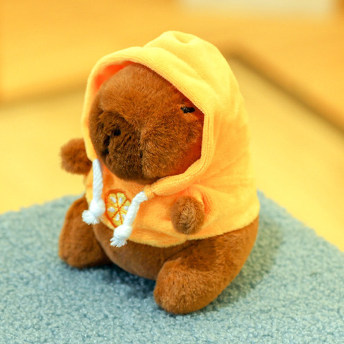Muñeca De Simulación De Capibara De Peluche Con Alas