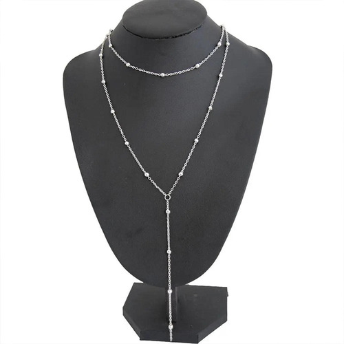 Mifynn Collar Lariat Para Mujer En Capas De Oro Largo Y Con