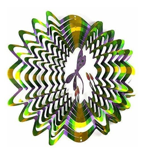 Worldawhirl Perinola 3d Viento Spinner Pintado A Mano De Ace