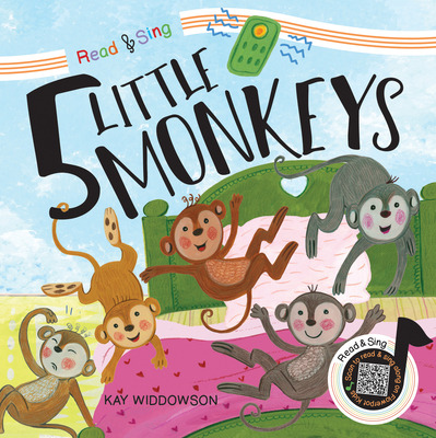 Libro 5 Little Monkeys - Widdowson, Kay