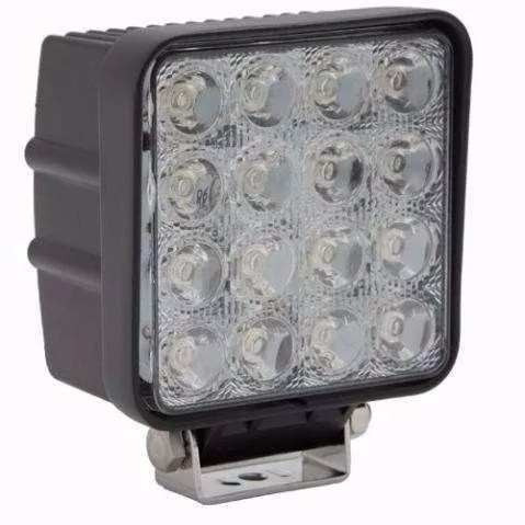 Faro Reflector Led 4x4 Off Road 48w 12 A 24v Camion X2