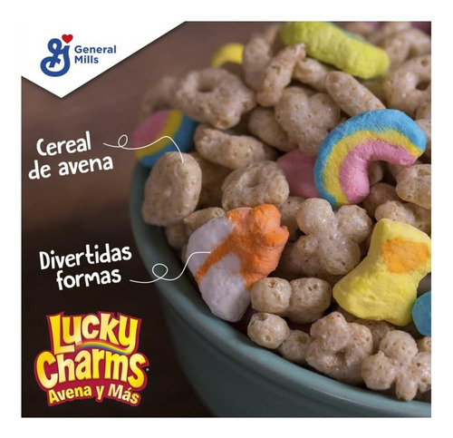 Cereal Importado Lucky Charms 2 Cajas D 652gr C/u (1.304 Kg)
