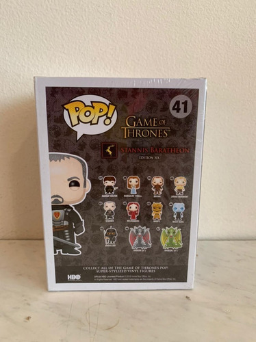 Funko Pop: Game Of Thrones Stannis Baratheon 41