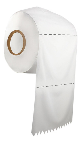2 Rollo De Papel Higiénico Para Disfraz, Rollo Grande, Ropa