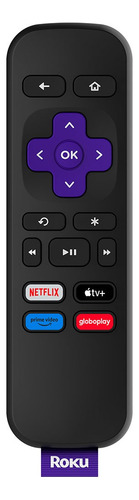 Dispositivo de transmisión de TV Roku Express con controlador