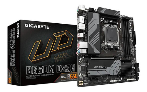 Tarjeta Madre Gigabyte B650m Ds3h Pcie 4.0 2.5gbe Am5 Ddr5