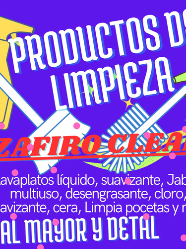 Productos De Limpieza Zafiro Clean