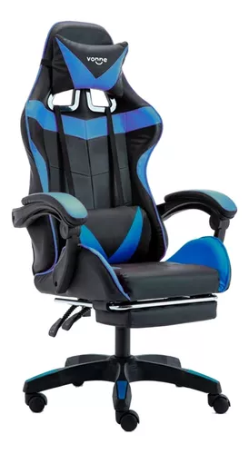 Silla Pc Sillon Gamer Con Apoya Pies Calidad Premium Ergon