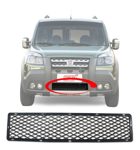 Grade Parachoque Inferior Doblo Adventure 1.8 2011 A 2015